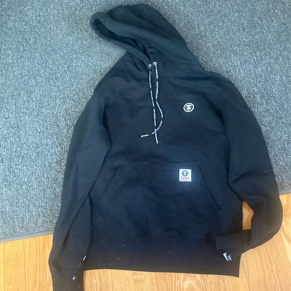 AAPE BY *A BATHING APE HOODIE size large